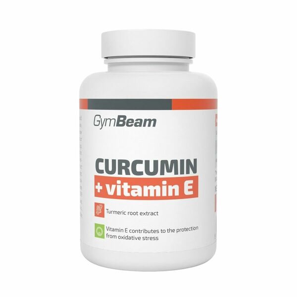 GymBeam Kurkumin+Vitamín E 90 tablet porovnat ceny