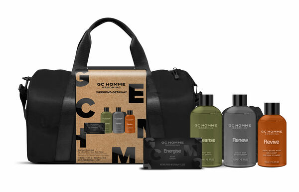 Grace Cole Pánská sada péče o tělo v cestovní tašce mandarinka bergamot a rozmarýn 5 ks porovnat ceny