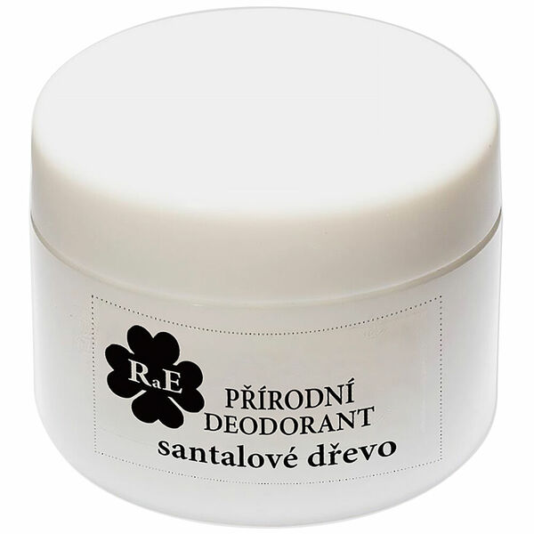 RAE Přírodní krémový deodorant santalové dřevo plastový kelímek 15 ml porovnat ceny