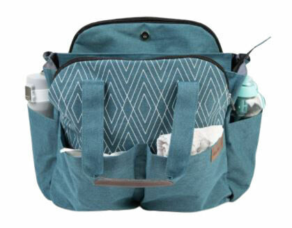 Kinder Hop Přebalovací taška na kočárek 2v1 Traveler Bag Ocean Turquoise porovnat ceny