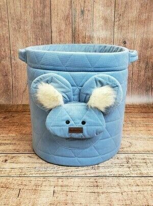 Kinder Hop Koš na hračky Triangles Jeans modrý 1ks porovnat ceny