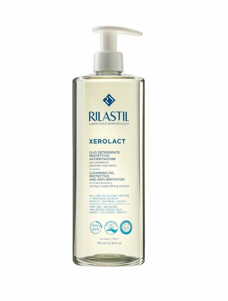 Rilastil Čisticí olej na obličej a tělo 750 ml porovnat ceny
