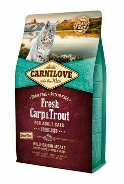 Carnilove Cat Fresh Carp & Trout Sterilised Adult 2kg porovnat ceny