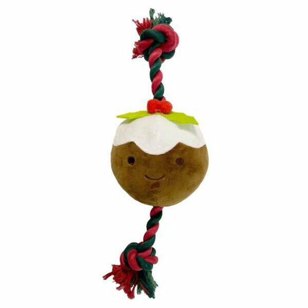 HAPPY PET Ropee Vánoční pudink hračka pro psy 30 cm porovnat ceny