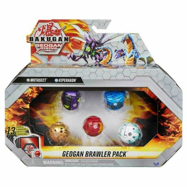 Spin master Bakugan sada Geogan S3 Mutasect, Viperagon 3ks+2ks porovnat ceny