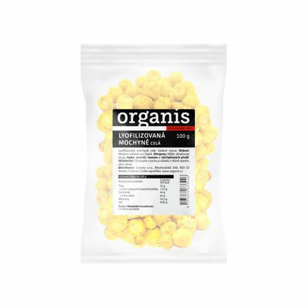 ORGANIS Mochyně sušená mrazem 100 g porovnat ceny
