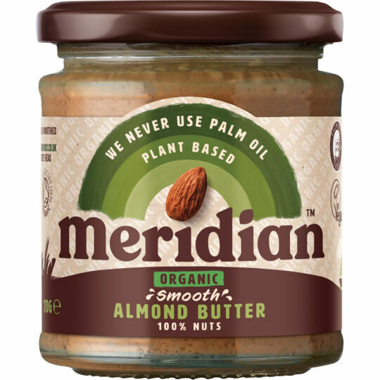 Meridian Mandlové máslo Bio Smooth Organic 170g porovnat ceny