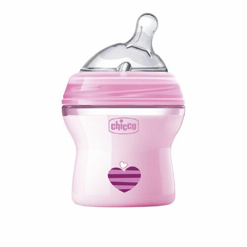 CHICCO Láhev kojenecká Natural Feeling 150ml, dívka 0m+ porovnat ceny