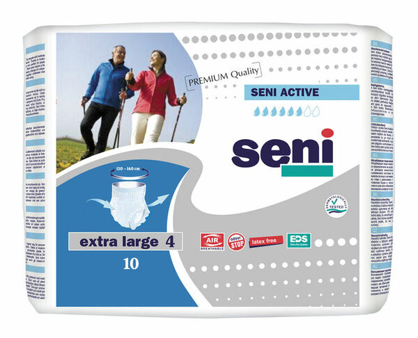 Seni Active Extra Large 10 ks ink. plen. kalh. porovnat ceny