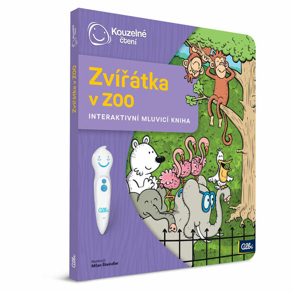 ALBI Kouzelné čtení kniha zvířátka v ZOO porovnat ceny