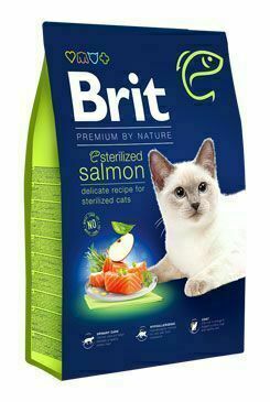 Brit Premium Cat By Nature Sterilized Salmon 800g porovnat ceny
