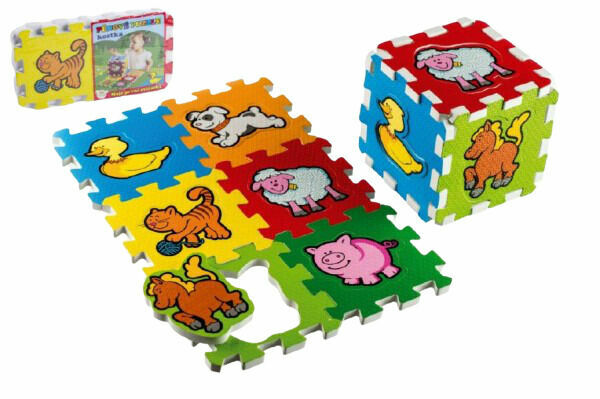 Teddies Pěnové puzzle Moje první zvířátka 6ks porovnat ceny