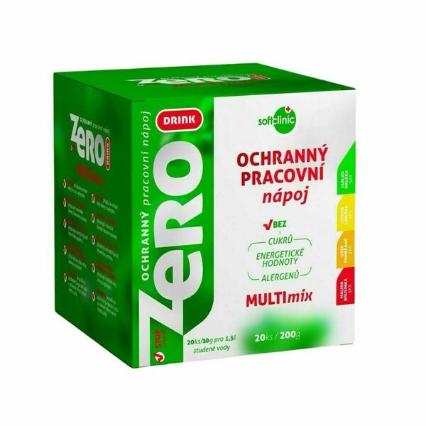 Softclinic ZERO DRINK ochranný pracovní nápoj 20x10 g porovnat ceny