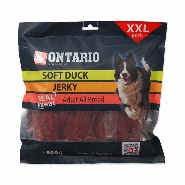 Ontario Sušené kachní kousky 500 g porovnat ceny