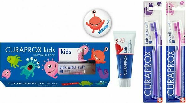 Curaprox Kids limitovaná edice Jahoda 950 ppm F porovnat ceny