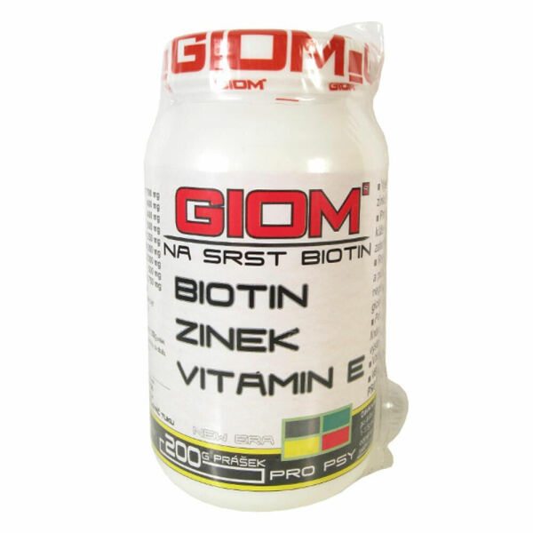 GIOM ERA pes, kočka Na srst  Biotin 200 g prášek porovnat ceny