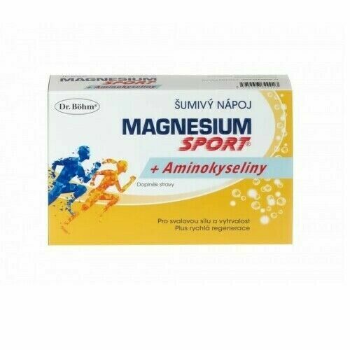 Dr.Böhm Magnesium sport aminokyseliny 14 sáčků porovnat ceny