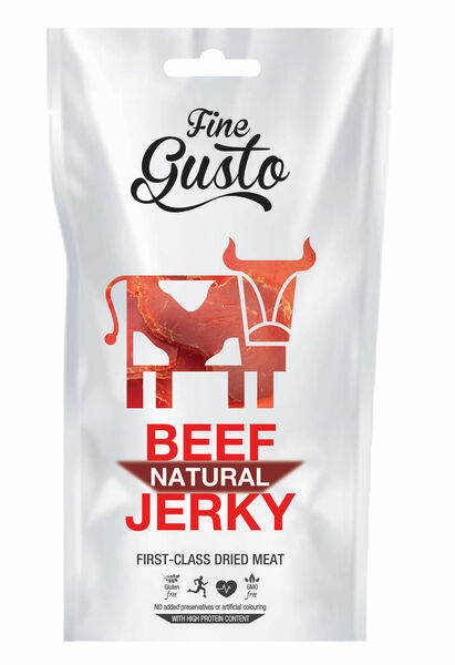 Fine Gusto Hovězí Jerky Natural 100g porovnat ceny