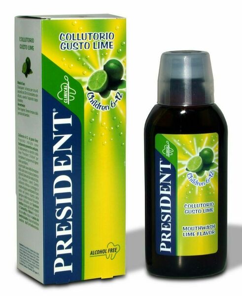 President Ústní voda pro děti limetka 250 ml porovnat ceny
