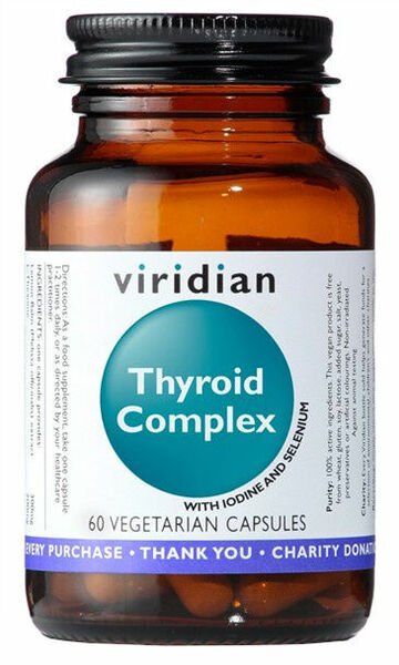 Viridian Thyroid Complex 60 kapslí porovnat ceny