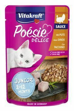 Vitakraft Cat Poésie Délisauce Kapsa Junior Krůtí 85g porovnat ceny