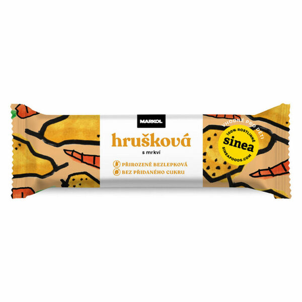 MARKOL Raw tyčinka mrkvová s hruškou 30 g porovnat ceny