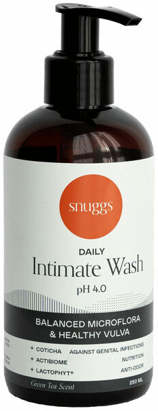 Snuggs Přírodní intimní mycí gel s kyselinou mléčnou - vůně zeleného čaje 250 ml porovnat ceny