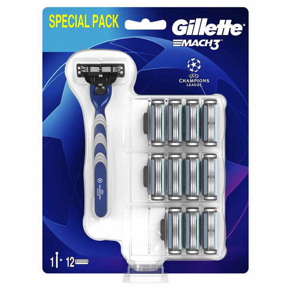 Gillette Mach3 Reg strojek + 12 hlavice porovnat ceny