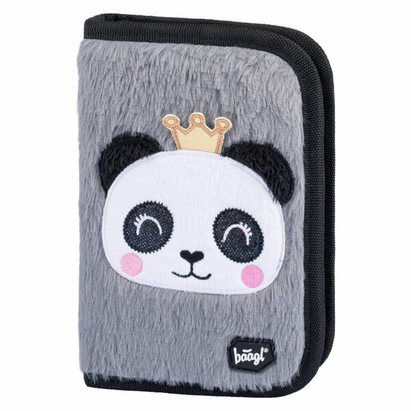 BAAGL Školní penál klasik dvě chlopně panda porovnat ceny