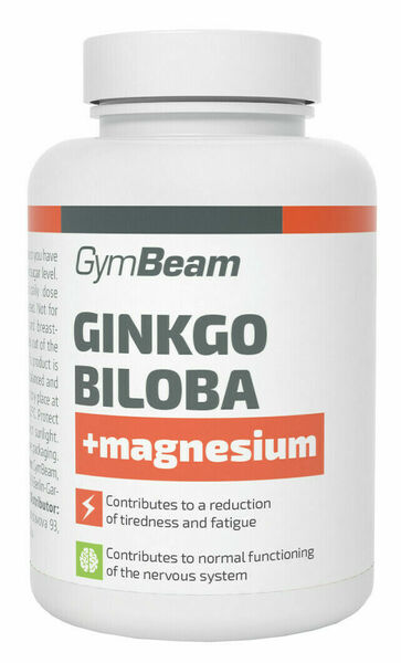 GymBeam Ginkgo Biloba + Magnézium 90 kapslí porovnat ceny