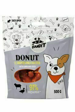 Vetexpert Mr.bandit Poch. Donut Jehněčí S Kachnou 500g porovnat ceny
