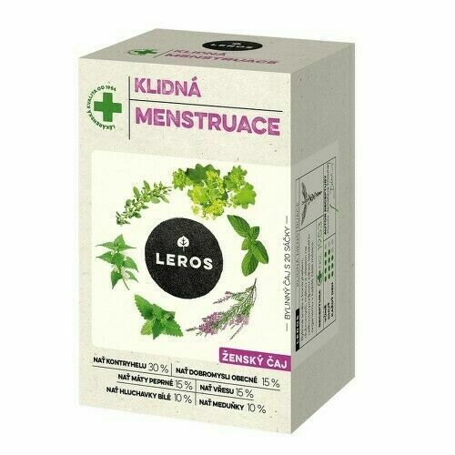 Leros Klidná Menstruace 20x1.5g porovnat ceny