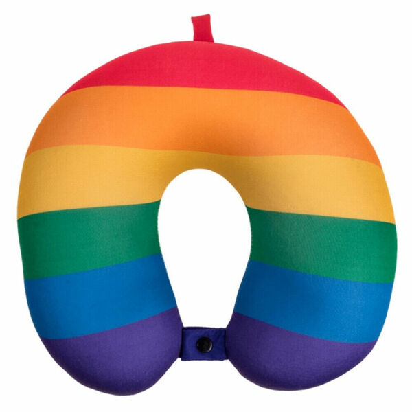 OOTB Cestovní krční polštářek duha 28 x 28 cm porovnat ceny