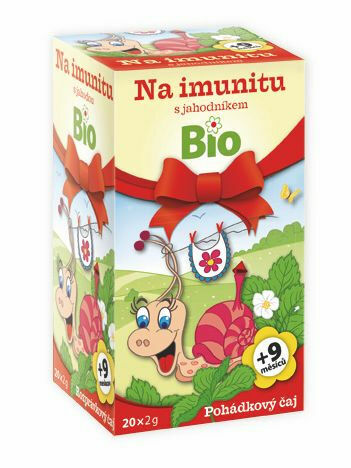 Apotheke Dětský BIO Pohádkový čaj Imunita s jahodníkem 20x2 g porovnat ceny