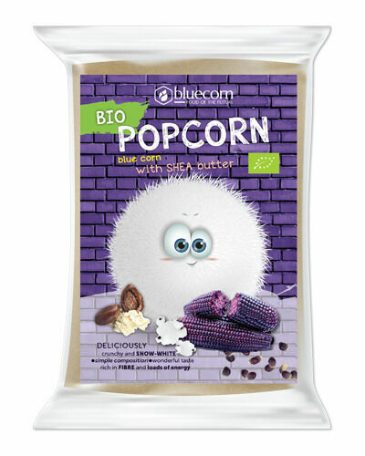 Popcrop BIO Modrá kukuřice na popcorn s bambuckým máslem 100g porovnat ceny
