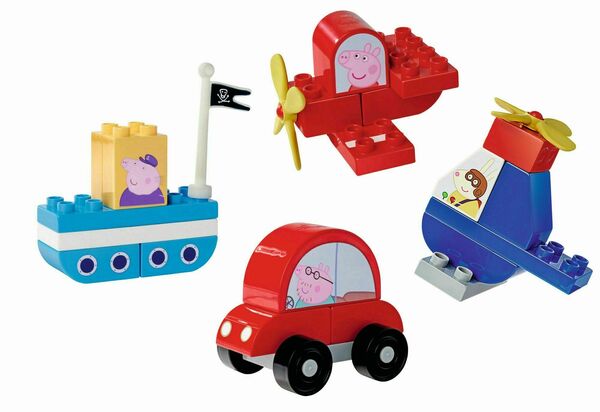 PlayBig Bloxx Peppa Pig Sada vozidel porovnat ceny