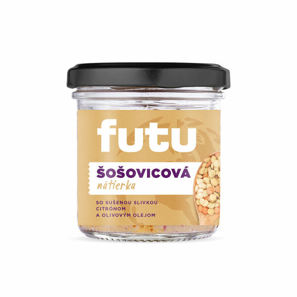 FUTU Čočková pomazánka se sušenými švestkami 140 g porovnat ceny