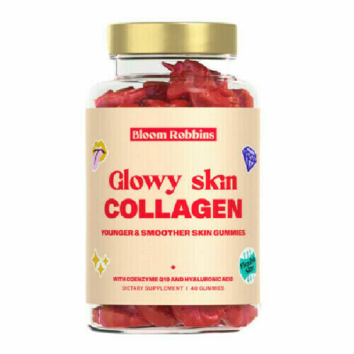 Bloom Robbins GLOWY SKIN COLLAGEN - vitamíny pro zlepšení pleti s kolagenem gumídci 40ks porovnat ceny