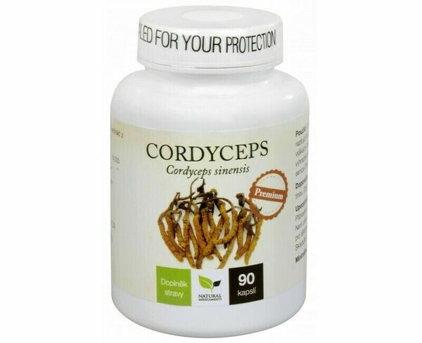 Natural Medicaments Cordyceps Premium 90 kapslí porovnat ceny