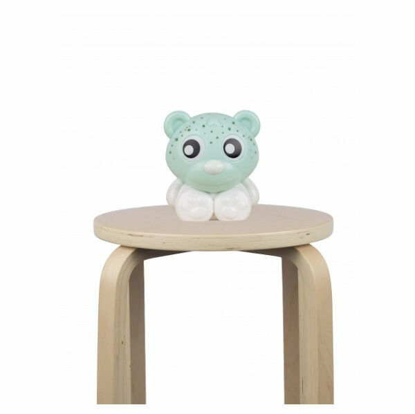 PLAYGRO Usínací lampička medvídek s projektorem zeleno-bílý porovnat ceny