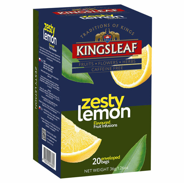 KINGSLEAF Zesty lemon přebal 20 sáčků porovnat ceny