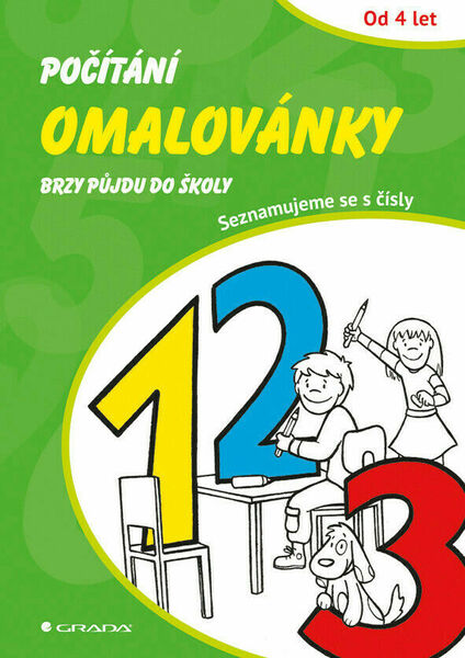 Grada Počítání - Omalovánky Brzy půjdu do školy 1ks porovnat ceny