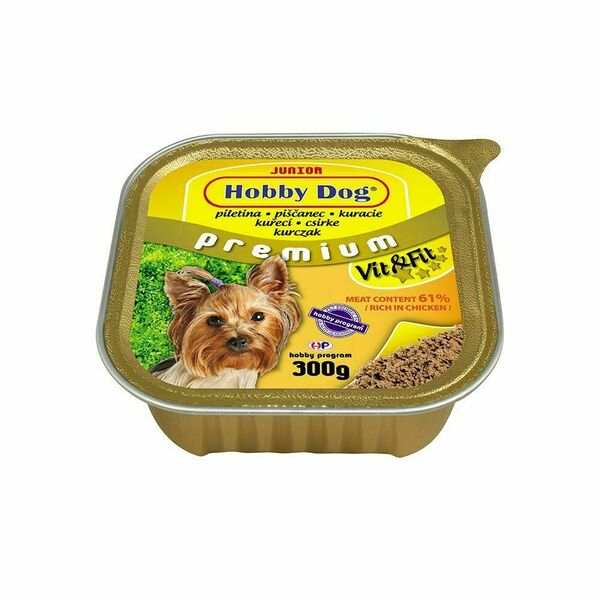Hobby Dog Kuřecí junior konzerva 300 g porovnat ceny