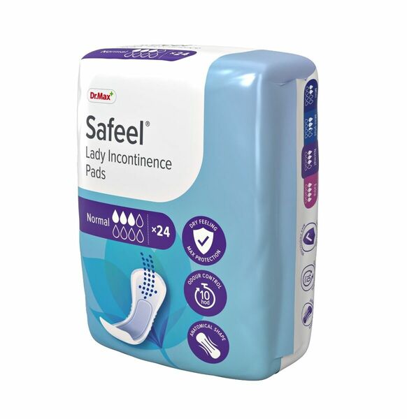 Dr. Max Safeel Lady Incontinence Pads Normal inkontinenční vložky 24 ks porovnat ceny