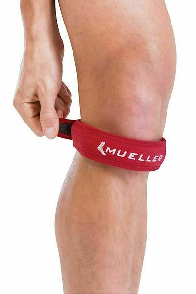 Mueller Jumper's Knee Strap Red podkolenní pásek červený porovnat ceny