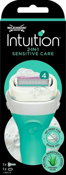 Wilkinson Sword Intuition Sensitive Care - Holicí strojek + náhradní hlavice 1ks porovnat ceny