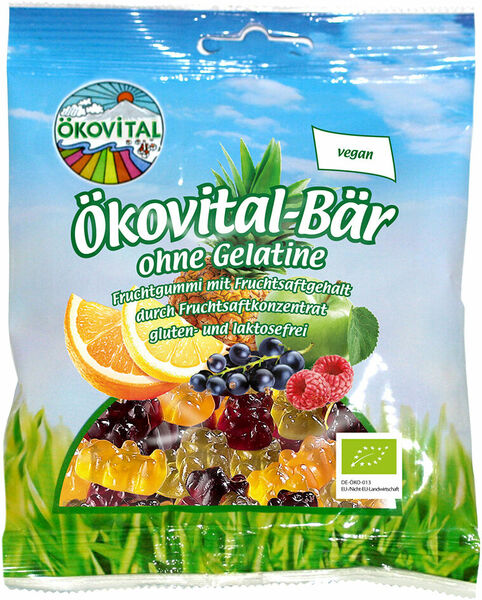 Ökovital Bio vegan želé medvídci 100 g porovnat ceny