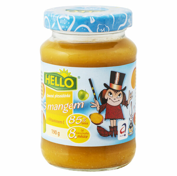 HELLO OP Přesnídávka s mangem 190 g x 10 kusů porovnat ceny