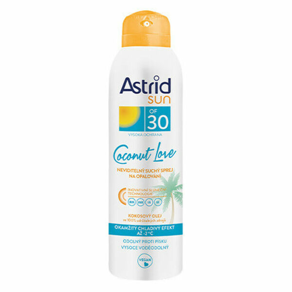 ASTRID Sun Neviditelný sprej na opalování OF30 150 ml porovnat ceny