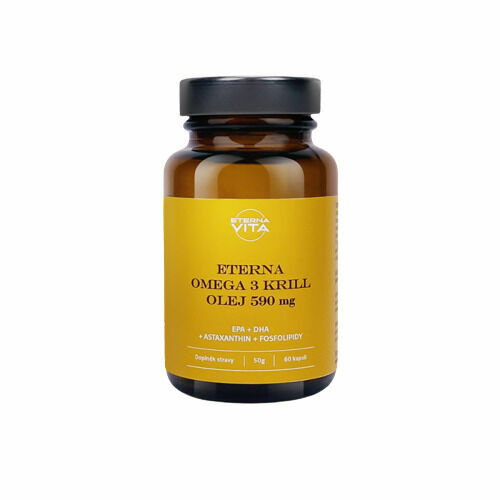 Eterna Vita Omega 3 Krill olej 590 mg 60 ks porovnat ceny